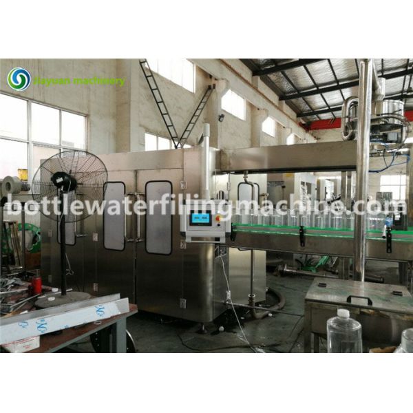Industrial Electric Water Bottle Filling Machine For Plastic / Glass Bottle