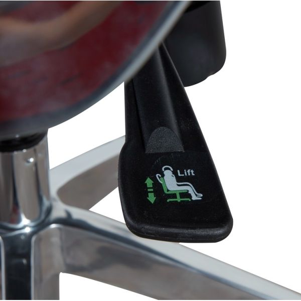 Synthetic Leather Executive Swivel Chair Executive Conference Chairs BIFMA 26in