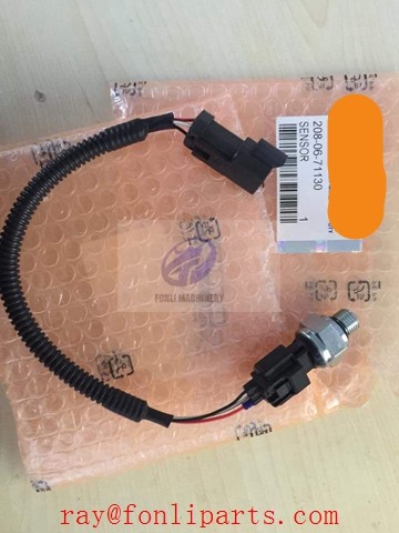 High quality KOMATSU pc400-7 pc450-7 excavator PRESSURE SWITCH SENSOR 208-06-71130 208-06-71140