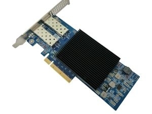 HengzhengTC HZ10N10F2 10 Gigabit Ethernet PCIe NIC With Dual SFP+ Ports ,  N10G-X2 Chip ,  10GBASE-LR/LX Support