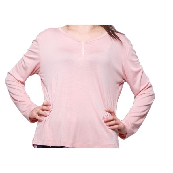 Fancy Womens Summer Nightwear Ladies Viscose Light Knit Long Pajama Sets