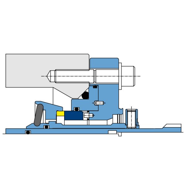 AESSEAL CVSD CVSD-R Cartridge Mechanical Seals Vulcanized Spring Disc Seal for Slurry Pump