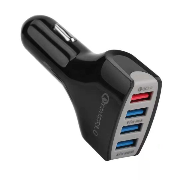 7A 4 USB CAR CHARGER  Universal Compatible USB CAR CHARGER for all electronics cheap price