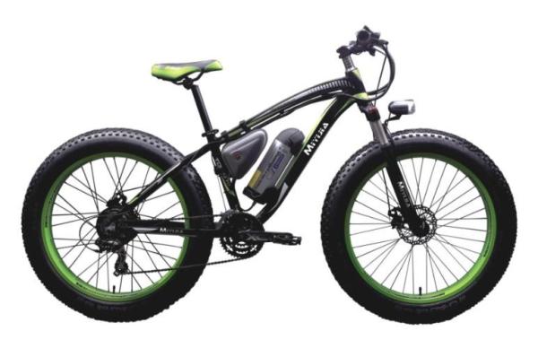 Snow 26''-4.0 Tire Mountain Electric Bike Rear Motor 48V 500W SHIMANO 21 Speed