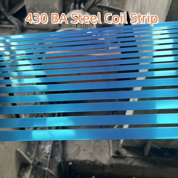 430 Stainless Steel Coil  DIN1.4016  SS430 Coil Strip 0.8*20mm BA Surface For Food Project