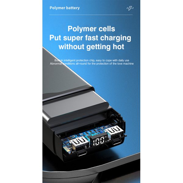 Type C Portable Laptop Charger Fast Charging PD 65w 30000mah
