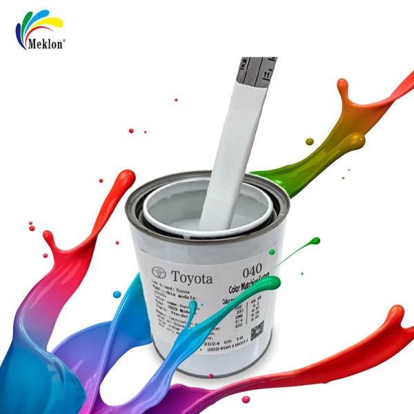 MSDS Wear resistant and Scratch resistant White 1K Repair Paint Automotive Paint Automotive Spray Coating