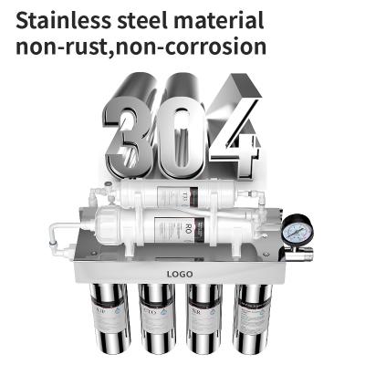 7 Grade 316 Stainless Steel RO Water Filter 600GPD for Drinking Water