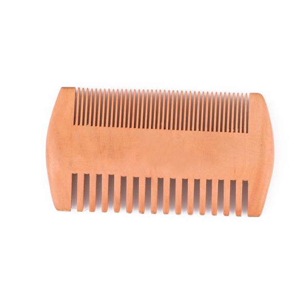 Natural Pear Wooden Hair Comb Hair Care Tools Double Sided Home Use