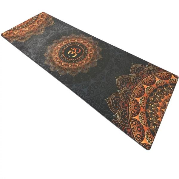 Digital printing yoga mat, full color printing suede,Washable Yoga Mat Eco Friendly