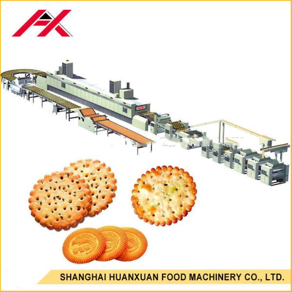 Small Biscuit Making Machine , Automatic Biscuit Production Line One Year Warranty