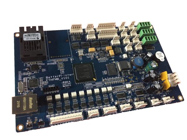 Impressora de transferência térmica de filme PET Gigabit Network 4720 Inkjet Printer Board 4 cabeças