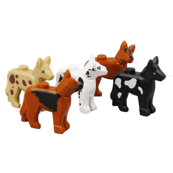 Animals pet dog house MOC farm food gifts accessories models city building blocks Toys for children