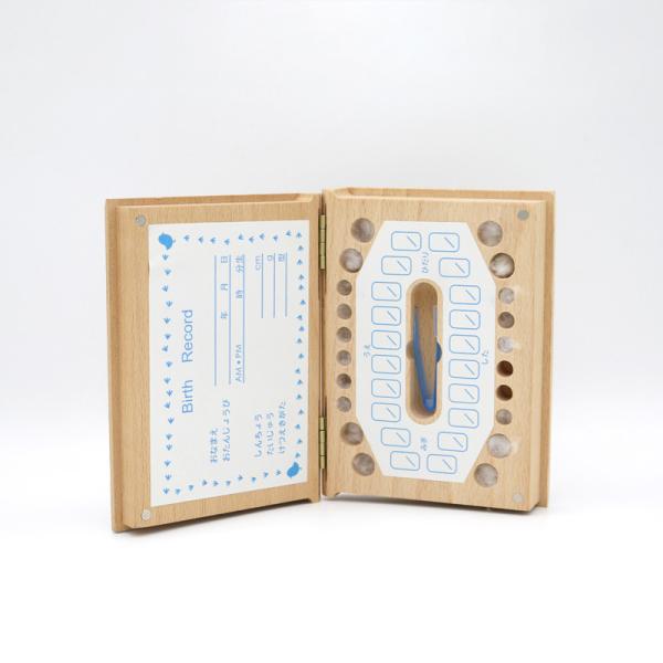 Wooden Baby tooth case  ,tooth holder ,wooden tooth box for Newborn  baby gift