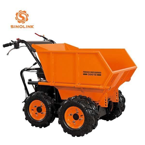 500kg Wheel Mini Dumper Wheelbarrow For Sale Construction Equipment