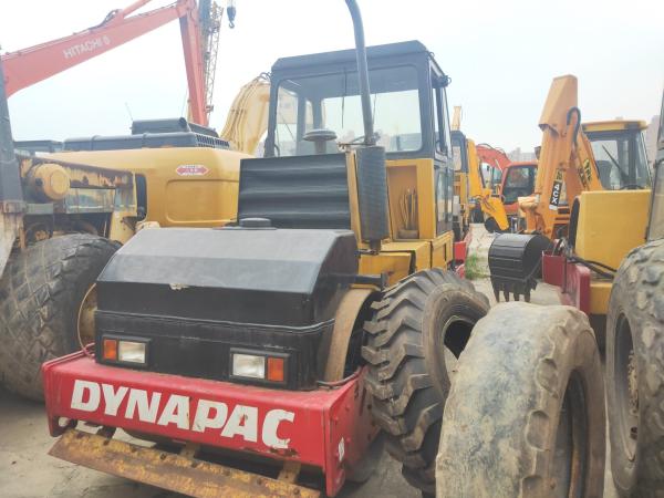                  Used Double Drum Vibratory Compactor Dynapac Cc211 Road Roller with Heavy Duty and Power Engine for Sale             