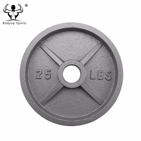 Black or Gray Harmmerton Competition 2 Inch Cast Iron Weight Plates