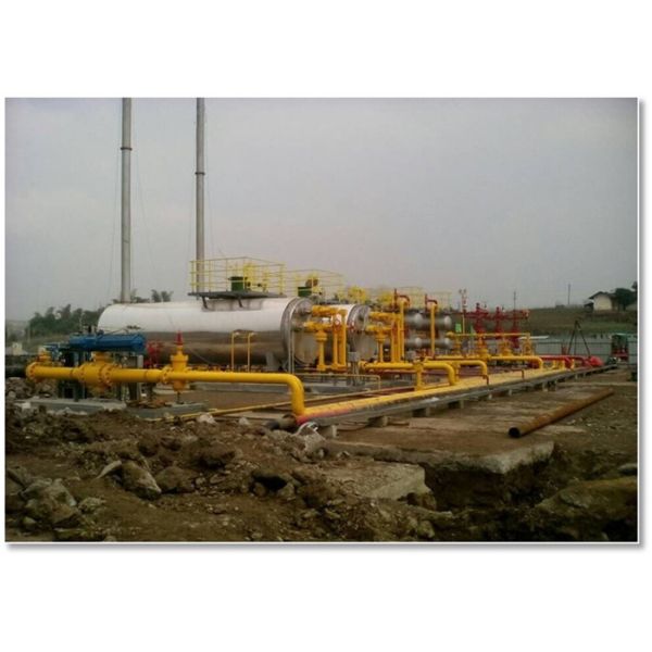 ISO Steel Natural Gas And Cyclone Sand Separator