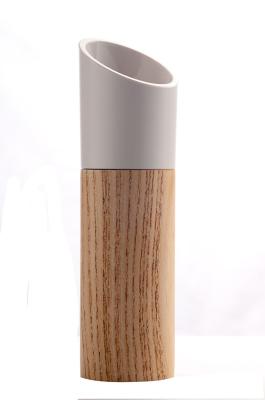 Moedor grosseiro manual do pó de Creative Wooden Pepper do moedor de sal do mar