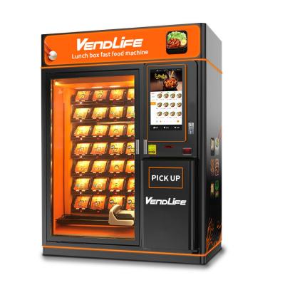 Máquinas de venda automática quentes automáticas do alimento, máquina de venda automática fresca larga da refeição 4G de 1840mm