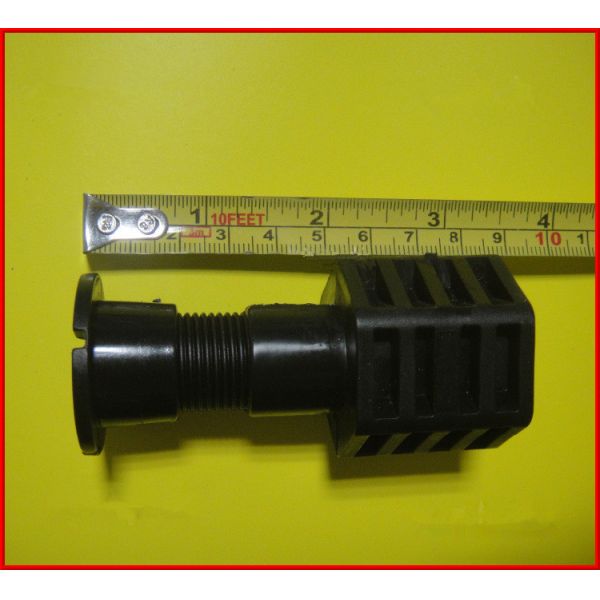 Black And White Toilet Seat Mounting Kit Corrosion Resistant Long Lifespan