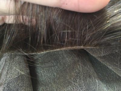 Ligne de cheveux naturelle Perruques sur mesure pour femmes Perruques avant en dentelle noire naturelle