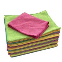 KILINE Best-seller Nettoyage polyvalent Des serviettes à vaisselle en microfibre réutilisable Tissu de décoration coloré Tissu de séchage rapide