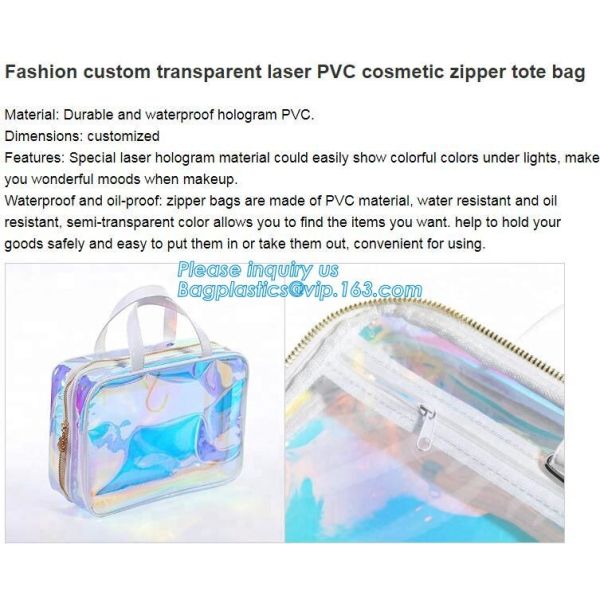 vinyl pvc zipper bags with handles, Handbag Storage Anti-dust Cover Clear Hanging Closet Bags Organizer Custom Dust Bag