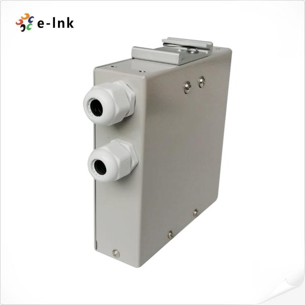 6 Ports DIN-Rail Fiber Splice Box