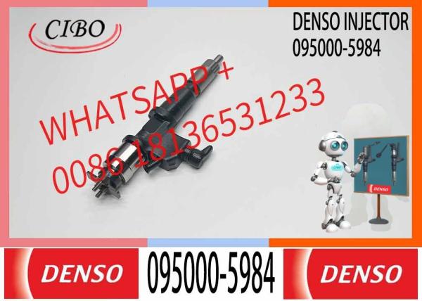 Neutral And New Common Rail Fuel Injector 095000-5984 For HI-ON 6WF1 6UZ1 Engine 8-97603099-3