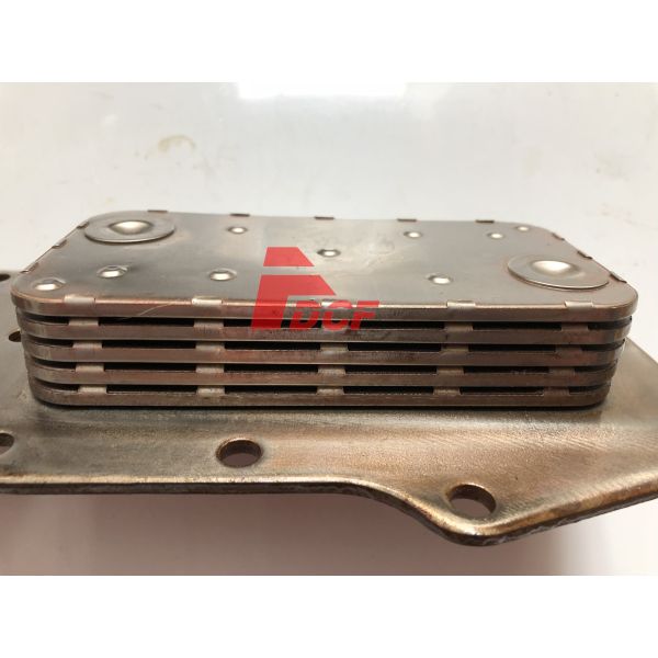 4D102 Oil Cooler Cover Core 6732-61-2110 For Excavator Diesel Engine Parts PC120-6