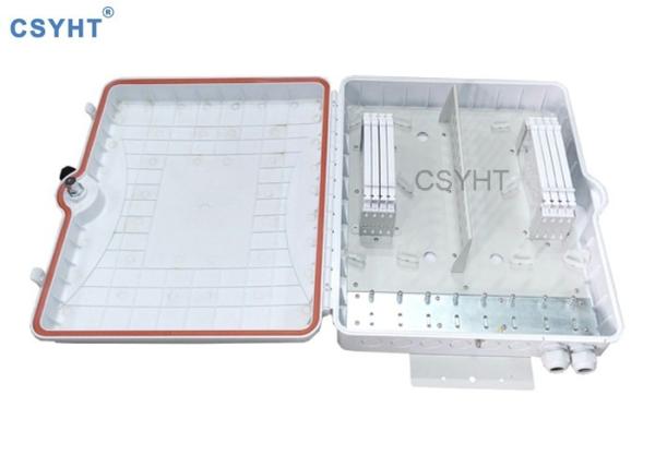 Waterproof IP65 ABS 192 Fibers PG21 Cable FTTH Terminal Box