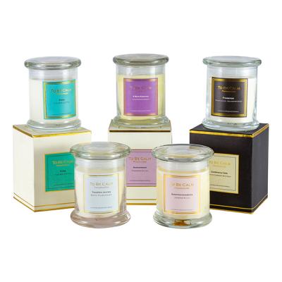 Luxury Aromatic Gift Glass Candle Holder Aromatherapy Candle Bottle For Home Decor
