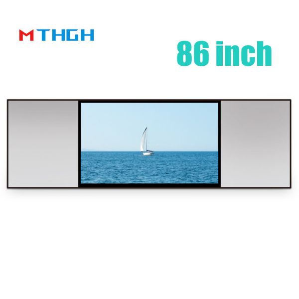 Interactive Smart Digital Blackboard 86 Inch Screen with 4K UHD LED Panel and Multi-Touch Function