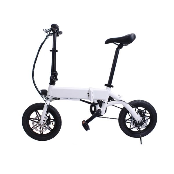 Two Wheel 14 Inch Power Assisted E Bike Aluminium Alloy Customize TM-KV-1430