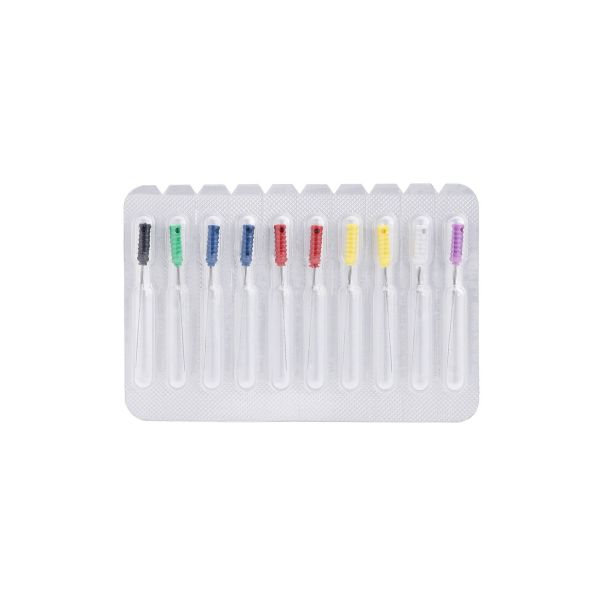 Barbed Broach Endo Dental Cleaning Tools To Remove Debris Stainless Steel