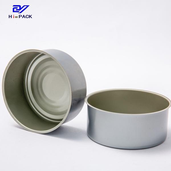 250 ml Volumen 99*46mm Tamaño de 2 latas de lata para alimentos Salsa Carne Atún Productos del mar Proveedor de alimentos para mascotas