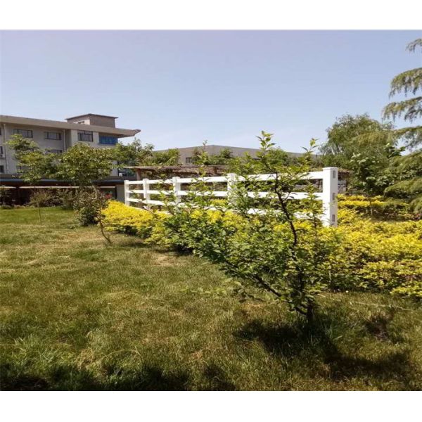 Rigid White Privacy Two-tone Vinyl Fence For Yard Fence Home Sercurity Picket Vinyl Fence