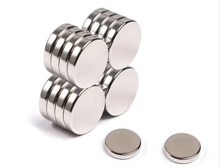 Neodymium Rare Earth Disc Magnets , Industrial NdFeB Round Magnet