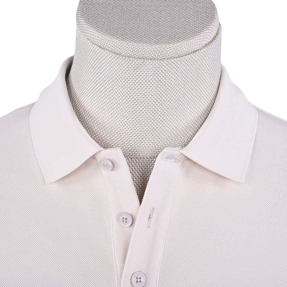 Поло рубашка Slim Fit в анти-Пиллинг черный с трикотажным методом ткачества