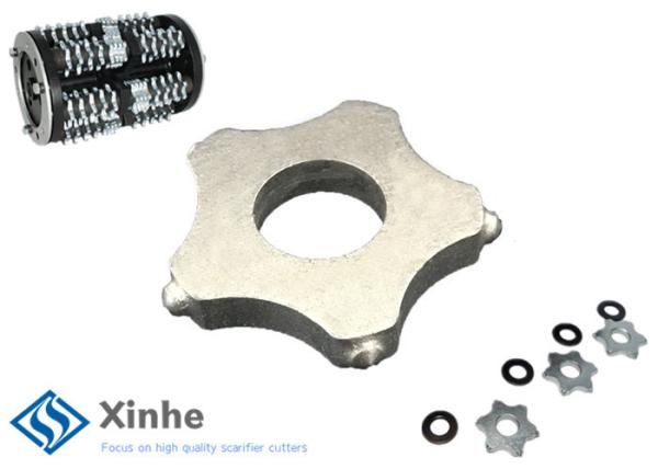 200mm Concrete Floor Planers Scarify Parts 5 Tips Tungsten Stars On Tambor  Drum