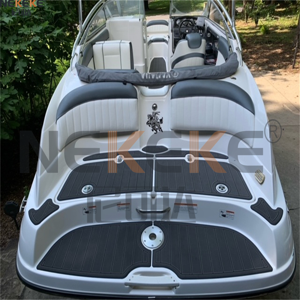 2015-2020 Yamaha 240 242 Jet Boat Swim Platform Cockpit EVA Faux Teak Deck Mat Flooring Pad
