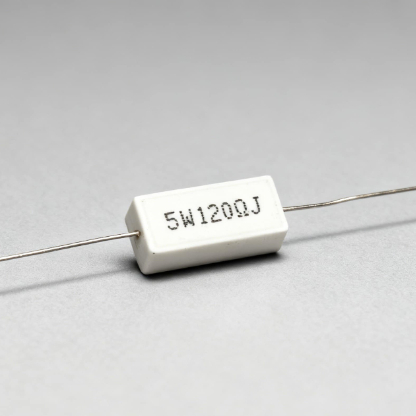 Heated Cement Wire Wound Resistors 1500V  High Temperature Ceramic Cement Resistor