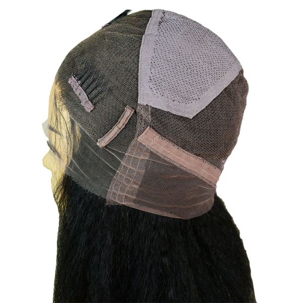 100% Unprocessed Human Virgin Remy Hair High Density Full Hand Tied Wig for White Women