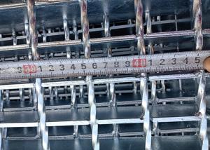 Galvanized Twist Steel Grating Platform For Power Station Skid Resistance