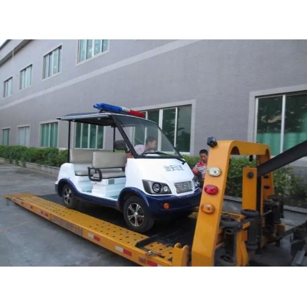 Патрульная машина кампуса 48V 5KW общины электрическая без водительского права