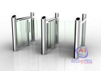 Demi tourniquets de taille d'identification de pilier de porte de conception de sécurité à distance visuelle de faible puissance de vitesse avec le scanner d'entrée