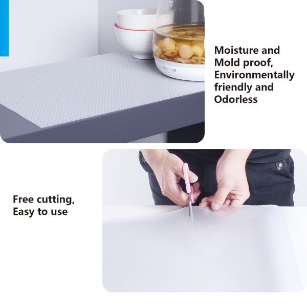 Пластмассовые розовые подкладки для домашних и кухонных шкафов прямоугольной формы водонепроницаемые