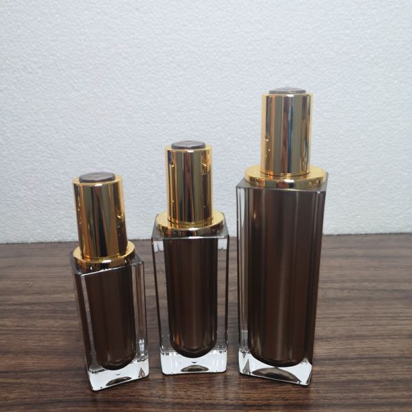 Square Lotion Pump 15ml Plastic Lotion Bottles