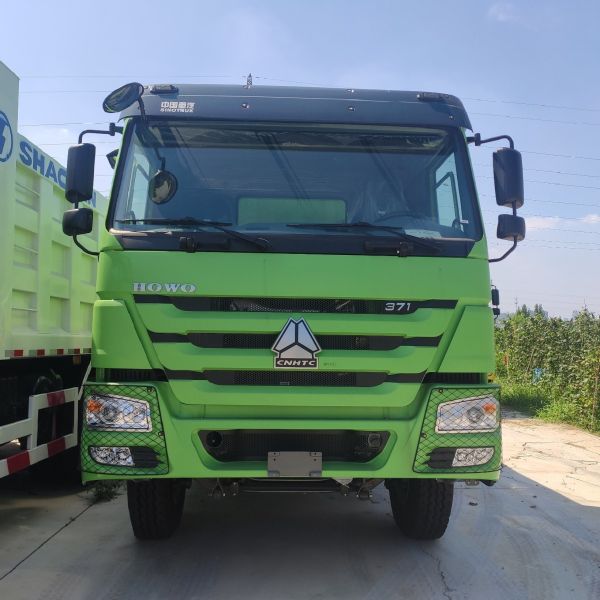 Sinotruk HOWO 371 Mining Dump Trucks Specifications for Front Axle 9tons Loading Capacity